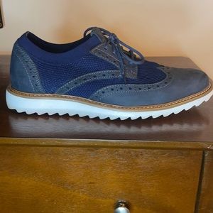 Dockers Blue Suede Casual Shoe